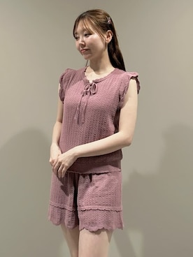 「アイテム（その他ルームウェア）」を使った、gelato piqueさん（レディース・158cm）の夏コーディネート