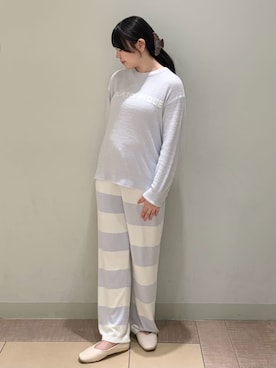 「アイテム（その他ルームウェア）」を使った、gelato piqueさん（レディース・158cm）の夏コーディネート