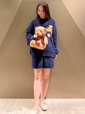 「アイテム（ルームウェア/パジャマ）」を使った、gelato piqueさん（レディース・150cm）の秋コーディネート