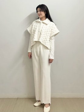 「アイテム（ルームウェア）」を使った、gelato piqueさん（レディース・164cm）の秋コーディネート