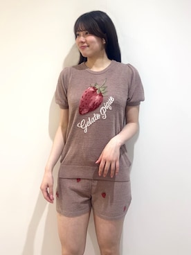 「アイテム（ルームウェア/パジャマ）」を使った、gelato piqueさん（レディース・165cm）の夏コーディネート