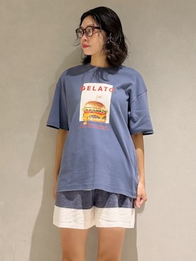 「カップル」｜gelato piqueさん（レディース・168cm）の夏コーディネート