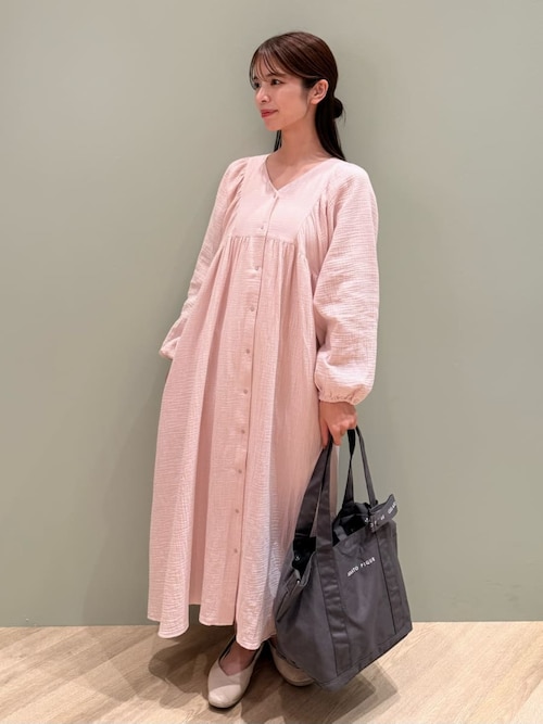 新品タグ付き★ピンク★ジェラートピケ マタニティガーゼワンピース ジェラートピケ マタニティー ガーゼ ワンピース ピンク - メルカリ