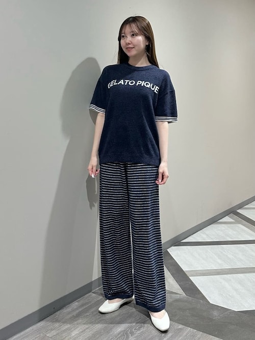 スムーズィーロゴジャガードプルオーバー&ロングパンツセット（ルーム