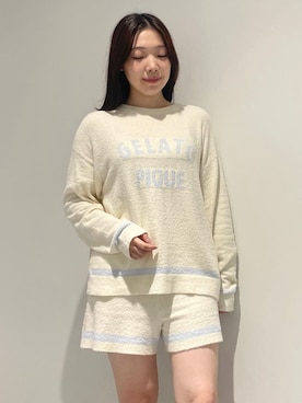 「アイテム（ルームウェア）」を使った、gelato piqueさん（レディース・162cm）の夏コーディネート