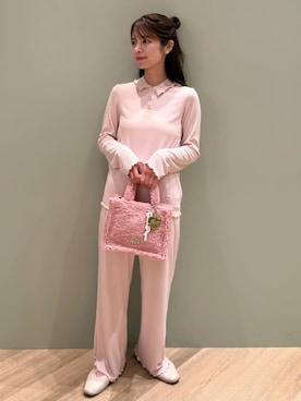 「アイテム（チャーム）」を使った、gelato piqueさん（レディース・156cm）の夏コーディネート