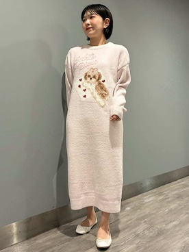 「アイテム（ルームウェア）」を使った、gelato piqueさん（レディース・153cm）の秋コーディネート