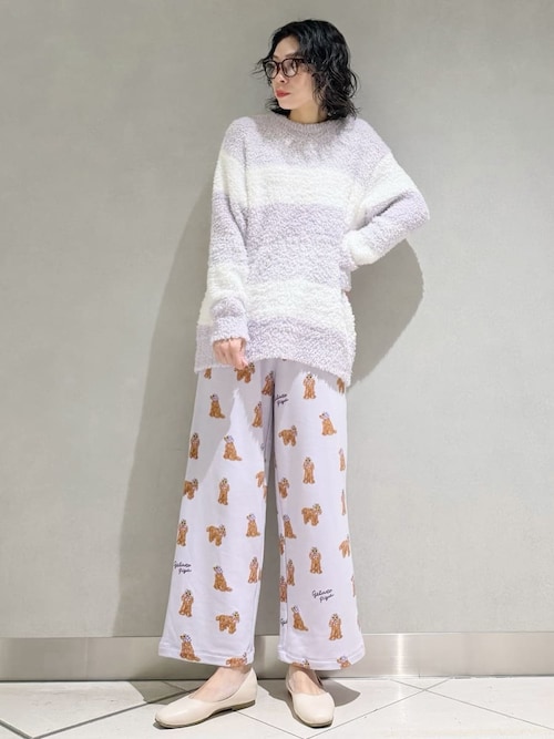 セール】ジェラート3ボーダープルオーバー（ルームウェア/パジャマ