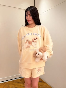 「プルオーバー」｜gelato piqueさん（レディース・151cm）の夏コーディネート
