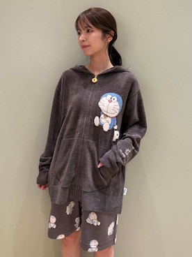 「アイテム（ルームウェア）」を使った、gelato piqueさん（レディース・156cm）の夏コーディネート
