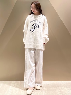 「アイテム（ルームウェア）」を使った、gelato piqueさん（レディース・150cm）の秋コーディネート