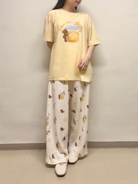 「アイテム（ルームウェア/パジャマ）」を使った、gelato piqueさん（レディース・151cm）の夏コーディネート
