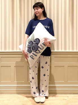 「アイテム（インテリア）」を使った、gelato piqueさん（レディース・160cm）の春コーディネート