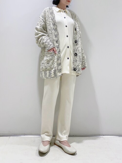 ジェラートピケ【JOEL ROBUCHON】スフレロングカーディガン美品