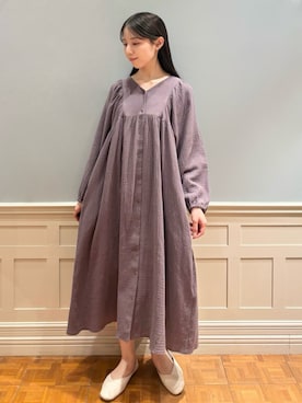 「アイテム（ルームウェア）」を使った、gelato piqueさん（レディース・161cm）の春コーディネート