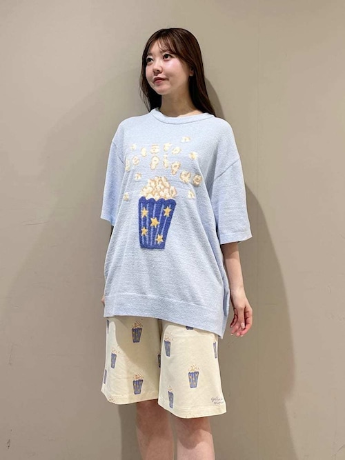 gelato pique(ジェラートピケ) パジャマ 「HOMME」ポップコーン柄 gelato pique(ジェラートピケ) パジャマ 「HOMME」ポップコーン柄