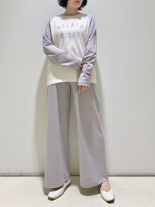 gelato piqueワンポイントラグランロンT ルームウェア gelato pique｜ワンポイントラグランロンT | Rakuten Fashion