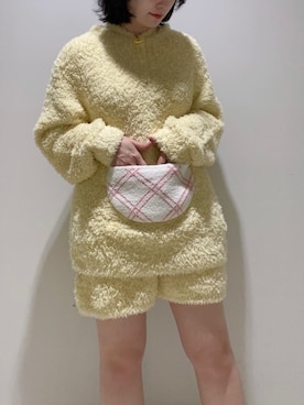 「アイテム（ルームウェア/パジャマ）」を使った、gelato piqueさん（レディース・155cm）の冬コーディネート