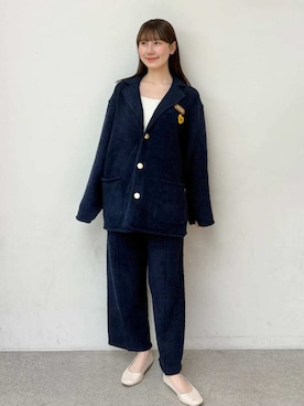 「アイテム（ルームウェア/パジャマ）」を使った、gelato piqueさん（レディース・165cm）の秋コーディネート