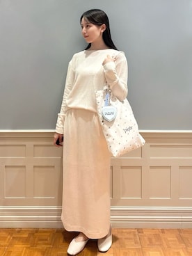 「アイテム（ポーチ）」を使った、gelato piqueさん（レディース・161cm）の夏コーディネート