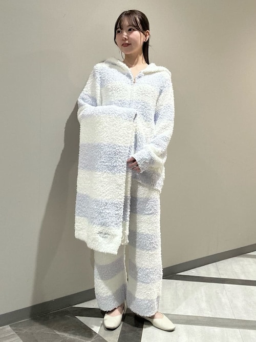 ジェラート2ボーダーパーカ（ルームウェア/パジャマ）｜gelato pique