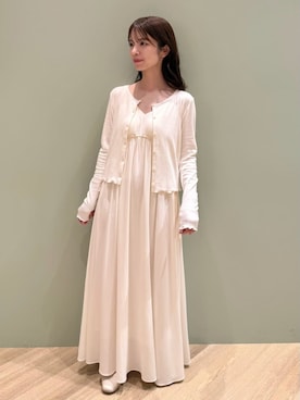「アイテム（ルームウェア）」を使った、gelato piqueさん（レディース・156cm）の夏コーディネート