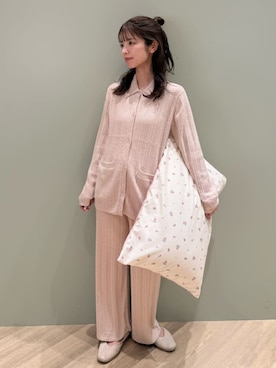 「アイテム（寝具）」を使った、gelato piqueさん（レディース・156cm）の冬コーディネート