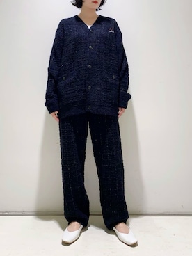 「アイテム（ルームウェア/パジャマ）」を使った、gelato piqueさん（レディース・155cm）の秋コーディネート