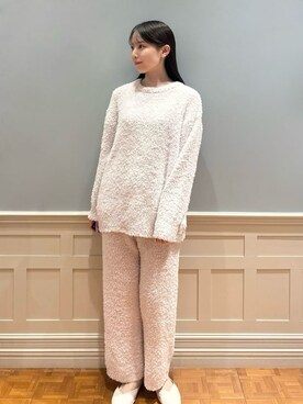 「アイテム（ルームウェア/パジャマ）」を使った、gelato piqueさん（レディース・161cm）の秋コーディネート