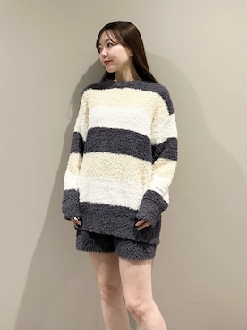 「アイテム（ルームウェア）」を使った、gelato piqueさん（レディース・158cm）の冬コーディネート