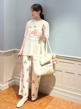 「カップル」｜gelato piqueさん（レディース・161cm）の春コーディネート