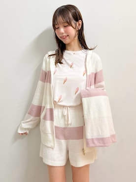 「アイテム（ブランケット）」を使った、gelato piqueさん（レディース・161cm）の秋コーディネート