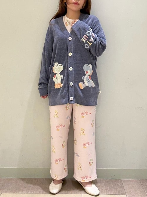 スーパーマリオ】【レディース】キノピオ＆ヨッシーTシャツ