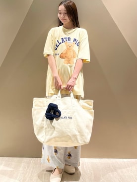 「アニマル」｜「アイテム（財布/小物）」を使った、gelato piqueさん（レディース・150cm）の夏コーディネート