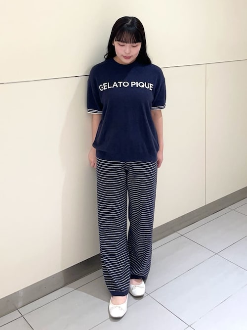 スムーズィーロゴジャガードプルオーバー&ロングパンツセット（ルーム