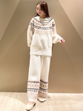 「アイテム（ルームウェア）」を使った、gelato piqueさん（レディース・150cm）の秋コーディネート