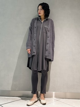 「アイテム（ルームウェア）」を使った、gelato piqueさん（レディース・168cm）の秋コーディネート