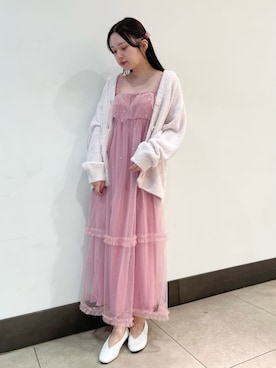 「アイテム（マスク）」を使った、gelato piqueさん（レディース・158cm）の冬コーディネート