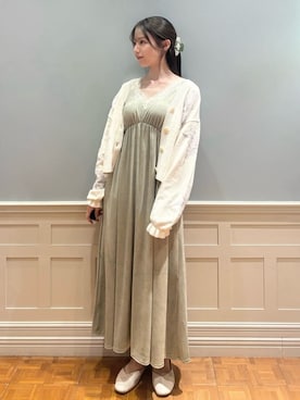 「アイテム（ルームウェア/パジャマ）」を使った、gelato piqueさん（レディース・161cm）の秋コーディネート