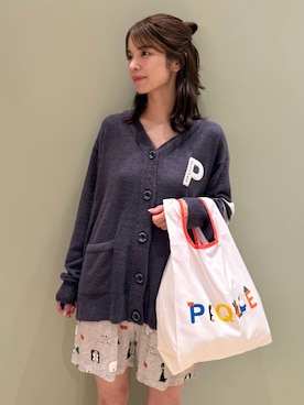 「アイテム（エコバッグ/サブバッグ）」を使った、gelato piqueさん（レディース・156cm）の夏コーディネート