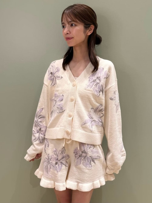 セール】【MUCHA】リリージャガードショートパンツ（ルームウェア