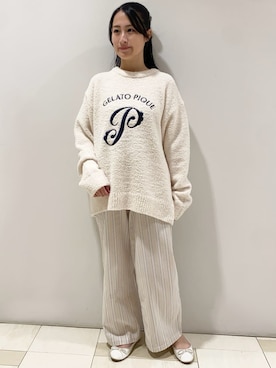 「アイテム（ルームウェア/パジャマ）」を使った、gelato piqueさん（レディース・150cm）の秋コーディネート