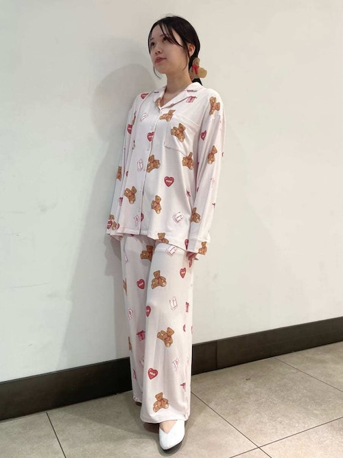 セール】フェイバリット総柄シャツ（ルームウェア/パジャマ）｜gelato