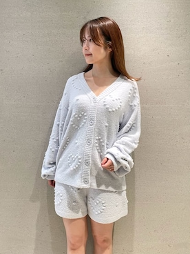 「アイテム（ルームウェア/パジャマ）」を使った、gelato piqueさん（レディース・157cm）の秋コーディネート