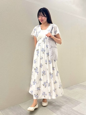 「アイテム（ルームウェア）」を使った、gelato piqueさん（レディース・165cm）の夏コーディネート