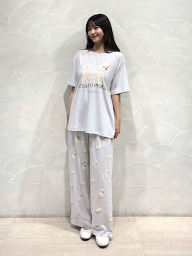 「カップル」｜gelato piqueさん（レディース・154cm）の夏コーディネート