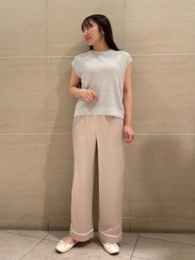 「アイテム（ルームウェア）」を使った、gelato piqueさん（レディース・158cm）の夏コーディネート