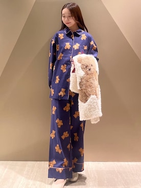 「アイテム（ブランケット）」を使った、gelato piqueさん（レディース・150cm）の秋コーディネート