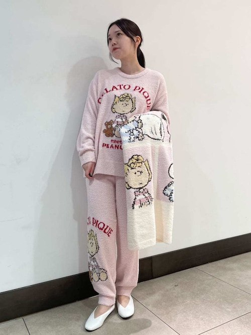 PEANUTS】オリジナルアートブランケット（ブランケット）｜gelato