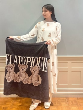 「アイテム（インテリア）」を使った、gelato piqueさん（レディース・161cm）の秋コーディネート